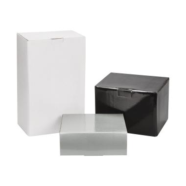 Toledo Full Color Rectangle Acrylic Award Packaging Factory Box - White