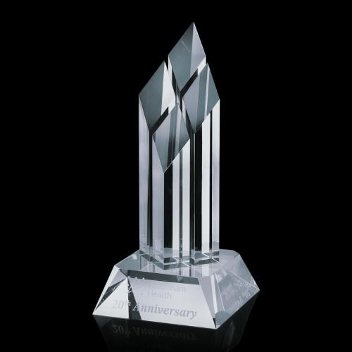 Awards and Trophies - Alderwood Diamond Crystal Award