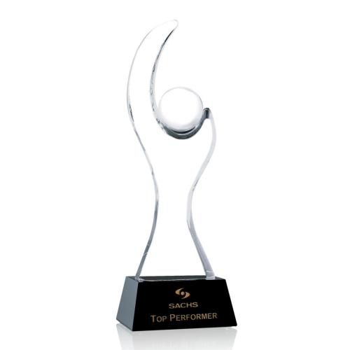 Awards and Trophies - Prescott Globe Crystal Award