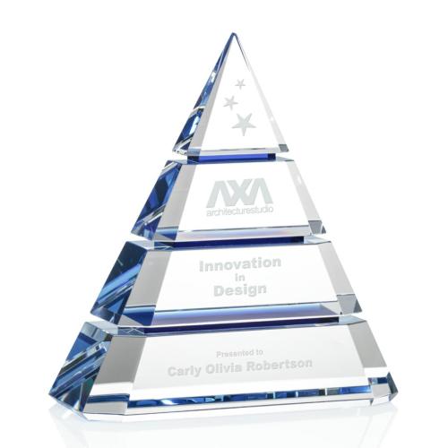 Awards and Trophies - Gillespie Pyramid Crystal Award