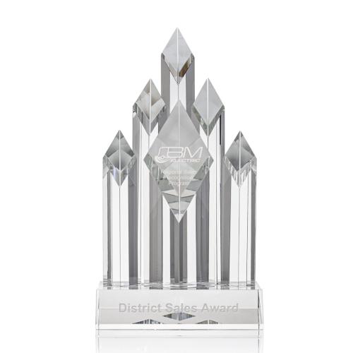 Awards and Trophies - Jefferson Diamond Crystal Award