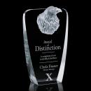 Huntington Eagle Animals Crystal Award
