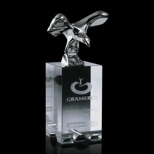 Awards and Trophies - Eldorado Eagle Animals Crystal Award