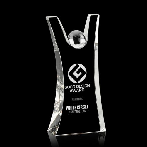 Awards and Trophies - Emmet Crystal Award