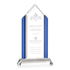 Metro Tower Peaks Crystal Award - Awards and Trophies