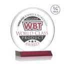 Blackpool Full Color Red Crystal Award