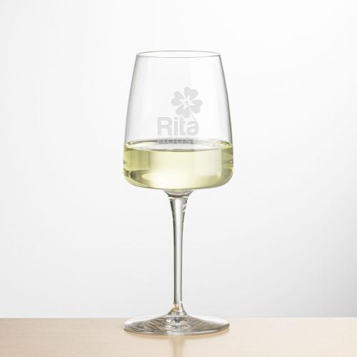 Corporate Gifts - Barware - Wine Glasses - Dunhill Wine - Deep Etch