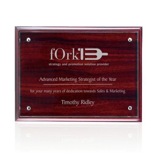 Awards and Trophies - Plaque Awards - Denbeigh - Rosewood