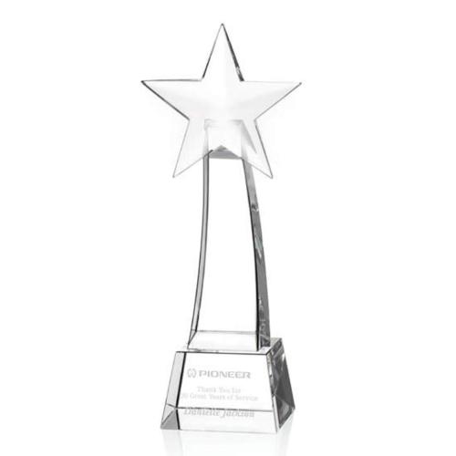 Awards and Trophies - Anson Rising Star Crystal Award