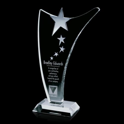 Awards and Trophies - Atkinson Star Crystal Award