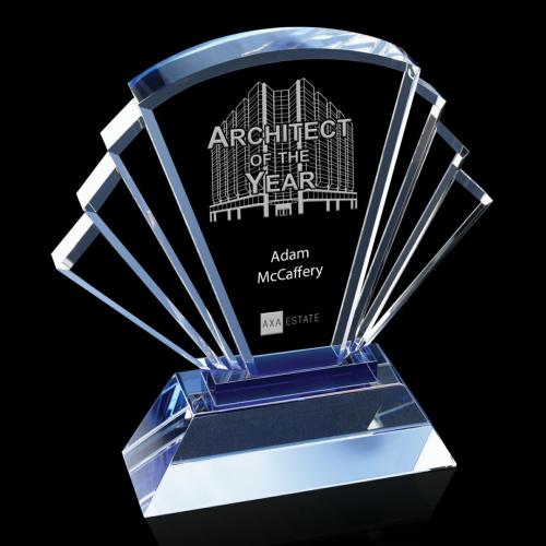 Awards and Trophies - Fanfare Peaks Crystal Award