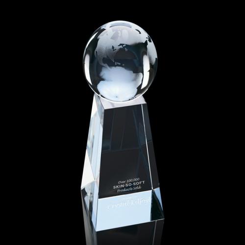 Awards and Trophies - Brunswick Globe Crystal Award