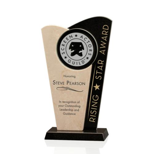 Awards and Trophies - Crystal Awards - Glass Awards - Osprey Towers Stone Award