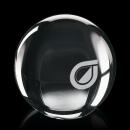 Optical Sphere Globe Crystal Award