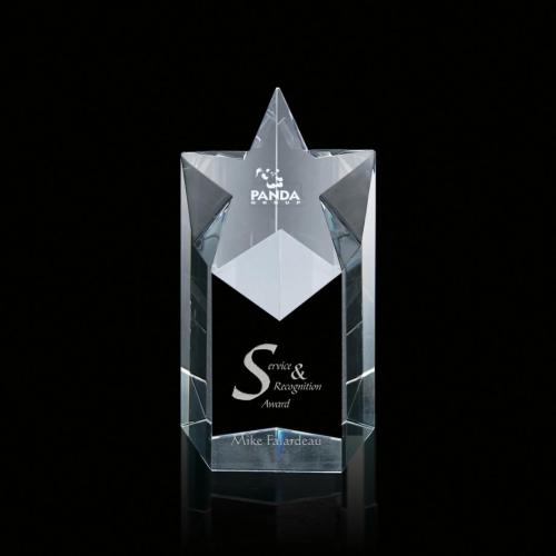 Awards and Trophies - Star Tower Towers Crystal Award