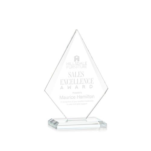 Awards and Trophies - Rideau Clear Diamond Crystal Award