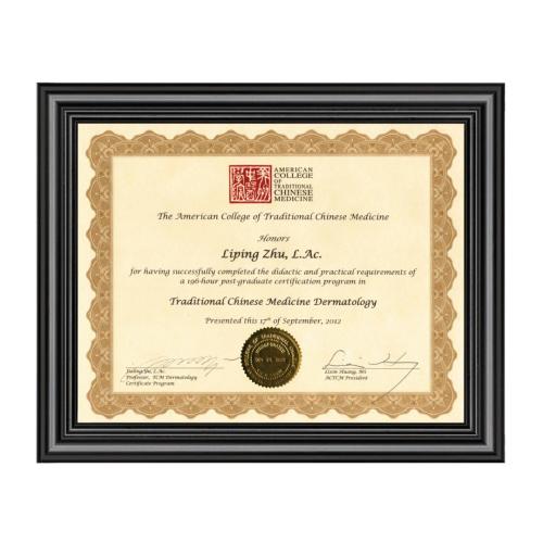 Corporate Gifts - Desk Accessories - Picture Frames - Copley Certificate Frame