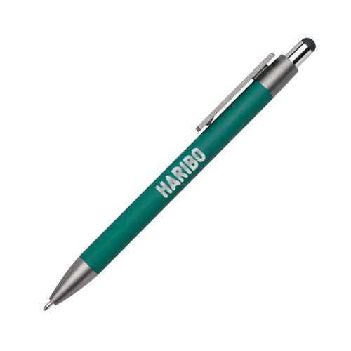 Promotional Productions - Writing Instruments - Metal Pens - Hughes Metal Pen w/Wood Clip