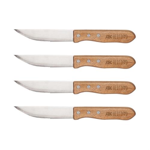 Promotional Productions - Housewares - Kitchen Knives - Rustler Steak Knife Set - 4pc