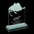Sculpted Mountain Jade Glass Award