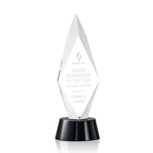 Awards and Trophies - Manilow Diamond Crystal Award