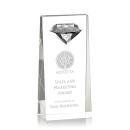 Balmoral Gemstone Diamond Towers Crystal Award
