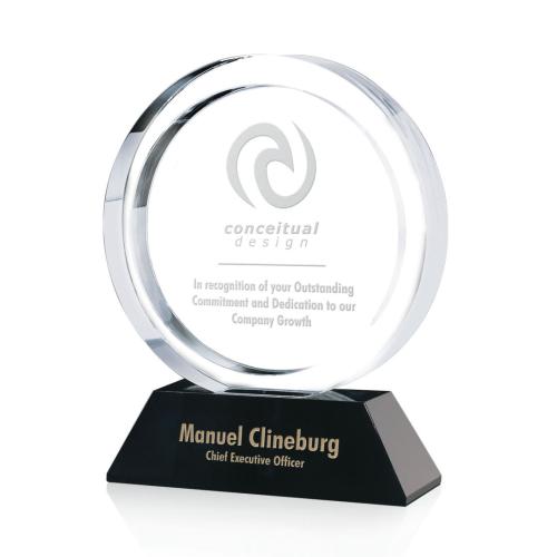 Awards and Trophies - Rutherford Circle Crystal Award
