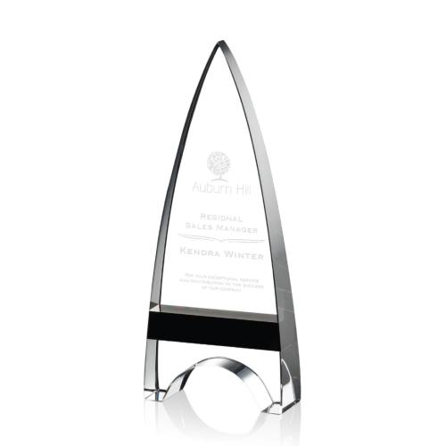 Awards and Trophies - Kent Black Peaks Crystal Award