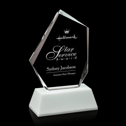 Awards and Trophies - Buddington White Unique Crystal Award