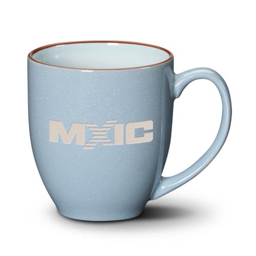 Promotional Productions - Drinkware - Coffee Mugs - Bistro 3-Tone Mug - Deep Etch 16oz