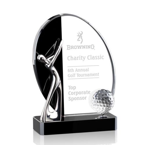 Awards and Trophies - Wadsworth Golf Circle Crystal Award