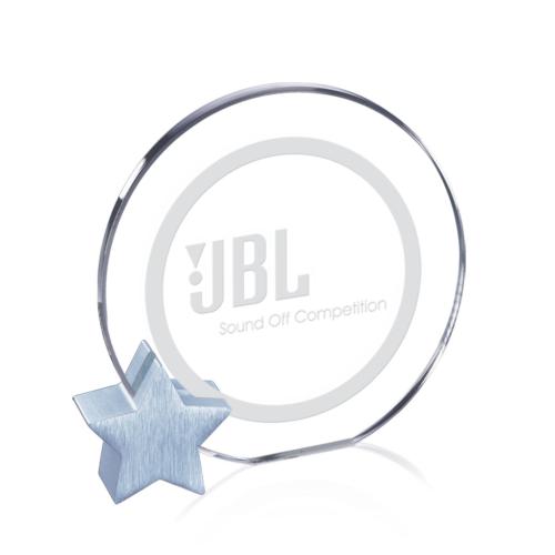 Awards and Trophies - Verdunnfire/Silver Star Crystal Award