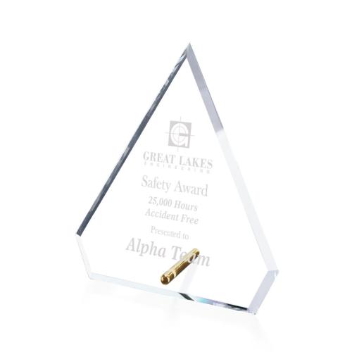 Awards and Trophies - Windsor Gold Diamond Crystal Award