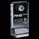 Cavalier Golf Rectangle Crystal Award