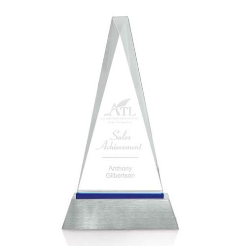 Awards and Trophies - Quincy Pyramid Crystal Award