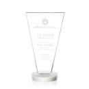 Burney White Unique Crystal Award