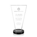 Burney Black Unique Crystal Award