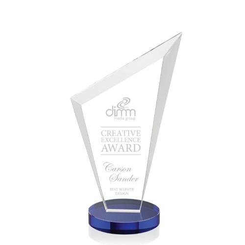 Awards and Trophies - Condor Blue Peaks Crystal Award