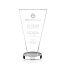 Burney Clear Unique Crystal Award