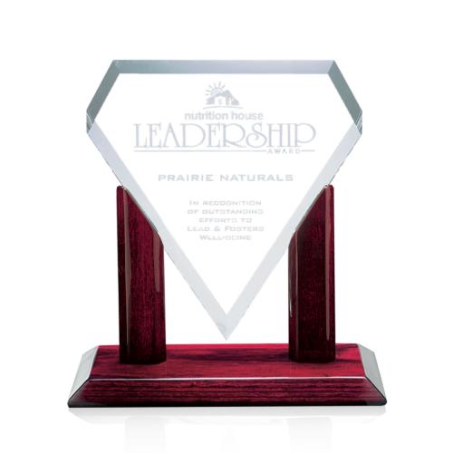 Awards and Trophies - Marquise Starfire Crystal Award