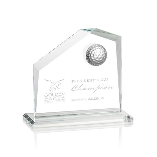 Awards and Trophies - Andover Golf Clear Peaks Crystal Award