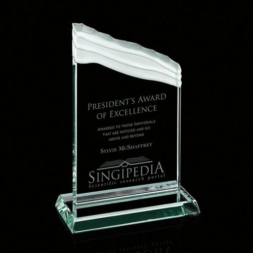 Awards and Trophies - Sutherland Jade Glass Award