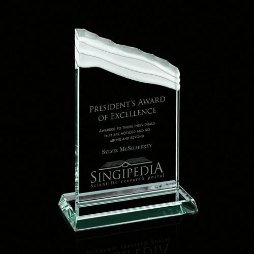 Awards and Trophies - Sutherland Jade Glass Award