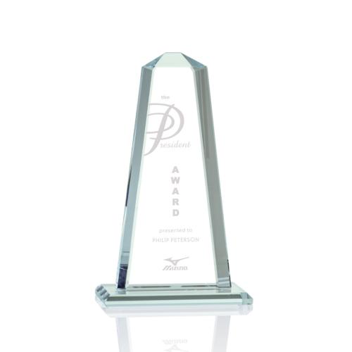Awards and Trophies - Pinnacle Jade Towers Glass Award