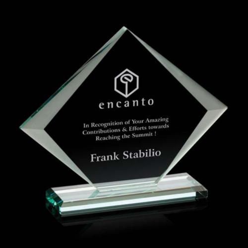 Awards and Trophies - Griffith Jade Diamond Glass Award