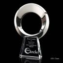 Boundless Silver on Optical Circle Metal Award