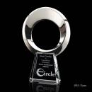 Boundless Silver on Optical Circle Metal Award