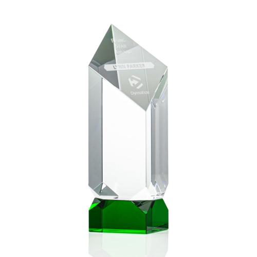 Awards and Trophies - Achilles Tower Green Towers Crystal Award