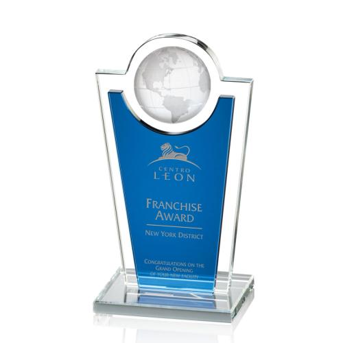 Awards and Trophies - Fabiola Globe Crystal Award