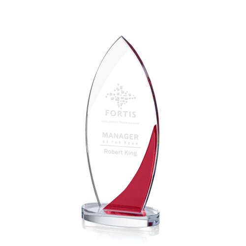 Awards and Trophies - Harrah Red Peaks Crystal Award